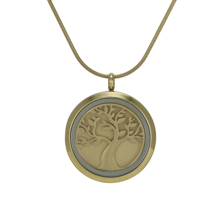 Bronze Tree Cremation Pendant