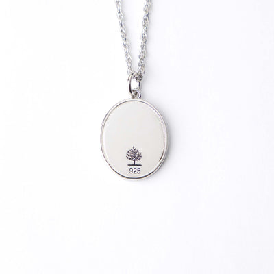 Oval Fingerprint Pendant - SereniCare